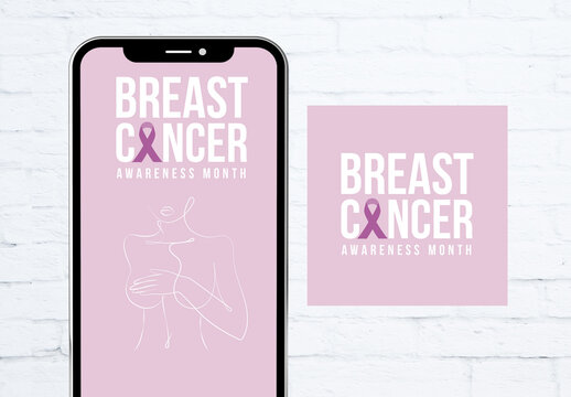 Breast Cancer Awareness Month Social Media Pack