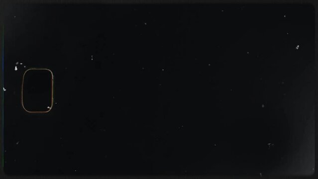 Vintage Camera Super 8 Film Overlay with Light Leaks and Film Burn Overlay.