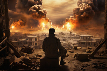 Fiery Ruins: The Catastrophic Impact of War