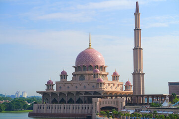 Obraz premium Putra Mosque, Putrajaya, Malaysia