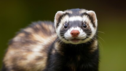 A Ferret portrait (High Quality Wallpaper Wild PhotoGraphy)