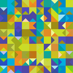 Abstract geometry pattern seamless background. Creative geometric wallpaper pattern for decoration.