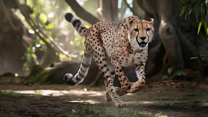 Cheetah in Jungle(High Quality Wallpaper Wild Photography)