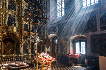 Interior of an orthodox church