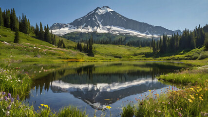 Wildflower Meadow Tranquility