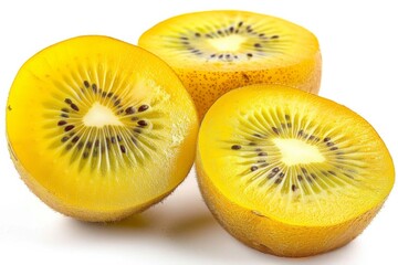 Golden Kiwi Fruit Halves