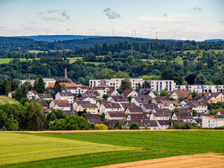 Blick auf die melanchtonstadt Bretten