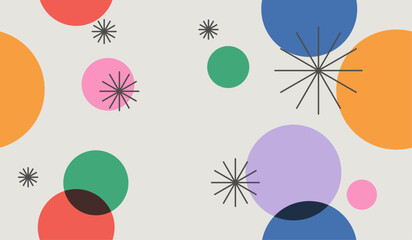 Cute pastel pattern background design