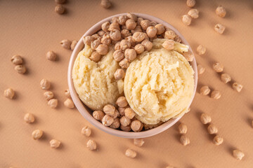 Healthy Vegan Chickpea ice cream, raw veggie vegetarian gelato made with banana and chickpeas