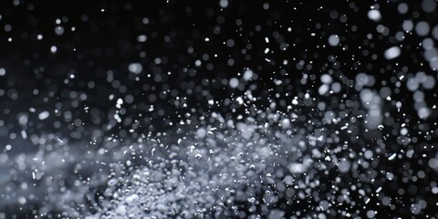 Obraz premium Water Droplets Splashing in the Air