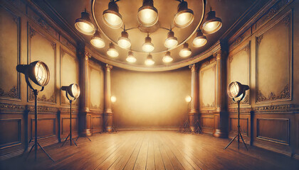 Vintage light background Designable space