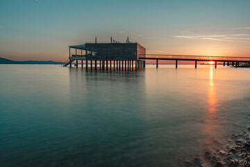 Fototapeta premium Bodensee Abendstimmung