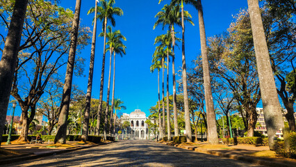 Manhã na Praça da Liberdade, Belo Horizonte MG © Wolf Wagner