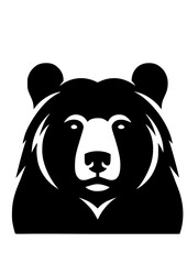 Bear SVG, Bear Head SVG, Forest SVG, Wooden SVG, Animal SVG, Honey SVG, Bear Portrait SVG, Bear Silhouette, Bear Vector, Clipart, Cut file for Cricut SVG, JPG, PNG