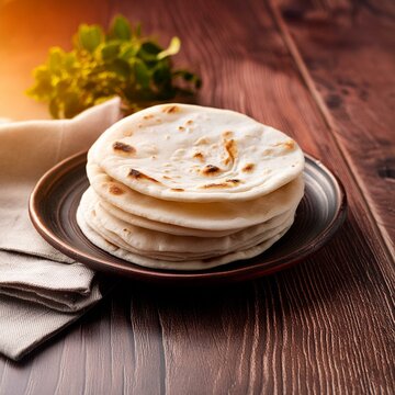 Indian cuisine tawa roti