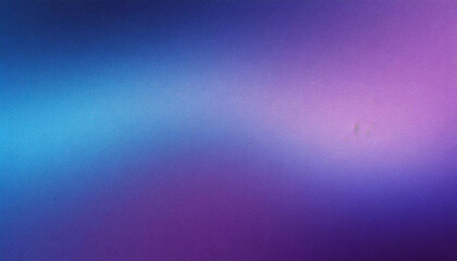 Fototapeta premium grainy purple blue gradient. cinematic pastel texture, background, wallpaper, cover for product presentation and copy space