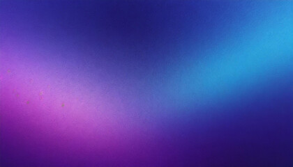 Fototapeta premium grainy purple blue gradient. cinematic pastel texture, background, wallpaper, cover for product presentation and copy space