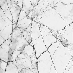Elegant White Marble Texture with Cracks, High-Resolution Abstract Background for Interior Design and Graphic Projects
