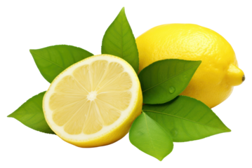 PNG Lemon citrus fruit plant green lime.