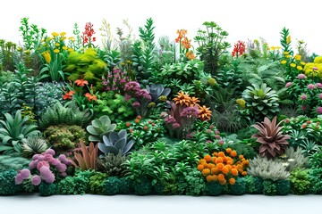 Connection to Nature in a Vibrant and Flourishing Garden