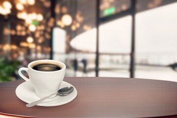 Tasty fresh aroma hot Coffee espresso