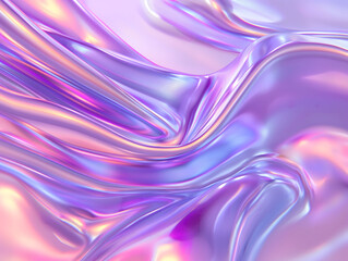 Abstract plastic purple trendy holographic background