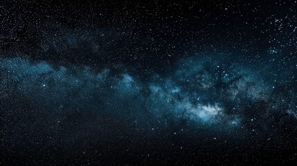 Fototapeta premium Nighttime sky featuring stars and crescent moon. Generative AI