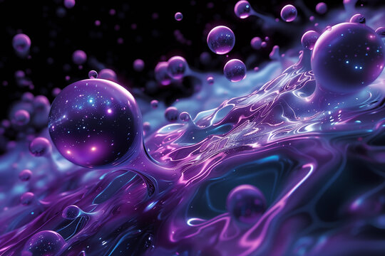 Des univers &eacute;mergents d'une mer quantique d'&eacute;nergie.