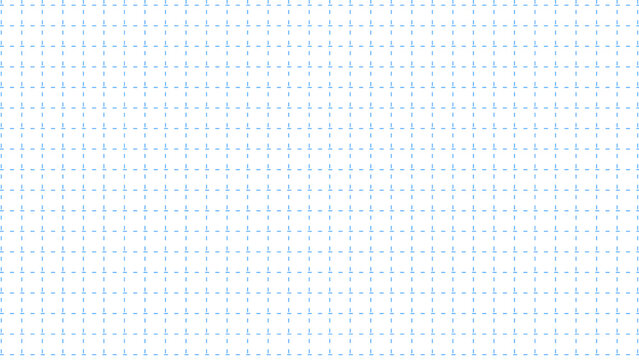 方眼紙のような青いのグリッド入りの背景素材　破線
