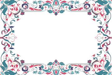 PNG Islamic ornament frame backgrounds graphics pattern.