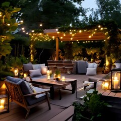 restaurant in the night