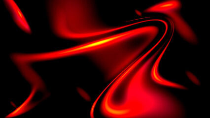 Red liquid fantasy background pattern © pixalane