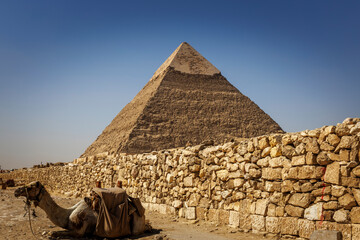 The great pyramid of Gizeh, Pyramid of Khufu.