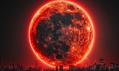 planet in space
