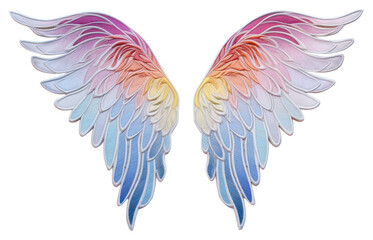 PNG Wings angel white background lightweight.