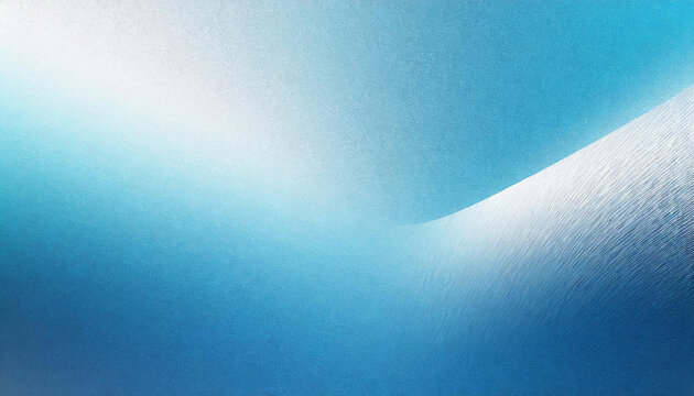 grainy blue white gradient. cinematic pastel texture, background, wallpaper, cover for product presentation and copy space