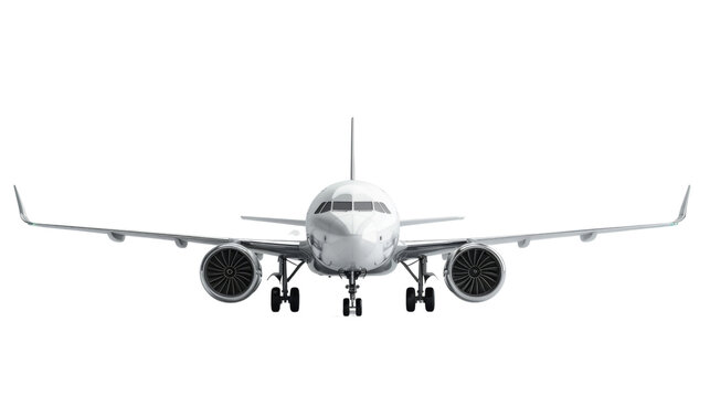 Airplane , plane on white background
