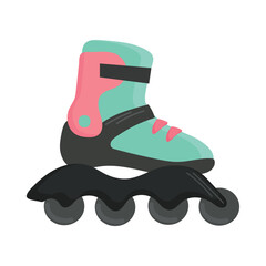 Roller blade icon clipart avatar logtotype isolated vector illustration