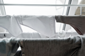 Washing clothes at home