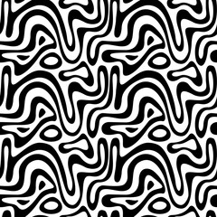 seamless stripe organic hand drawn line art seamless pattern. applicable for background, wallpaper and other decorative purpose such textile and clothing