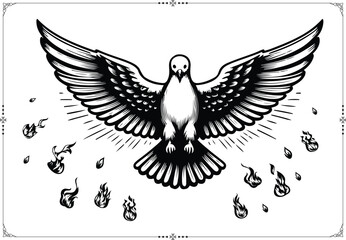 Holy Spirit - Vector Illustration