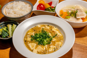おいしい麻婆豆腐定食