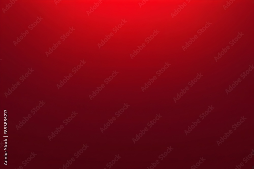 Wall mural red gradient background with empty space. smooth light transition and abstract red pattern for elega
