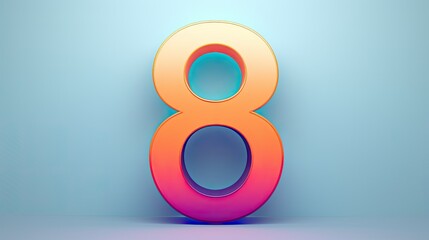 The number "8"