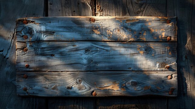 Wooden sign hanging on wooden wall