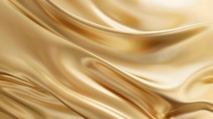 Fototapeta premium Abstract Luxury Silk Fabric Flowing with Elegant Curves and Draping