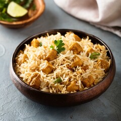 healthy soya chunks rice