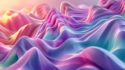 Obraz premium Vibrant close-up textile with blurred backdrop