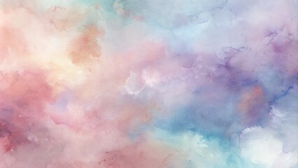 Fototapeta premium Background with blurred pastel colors. Pastel gradient. Watercolor blur: soft blurred background in watercolor style. Abstract pastel colors.