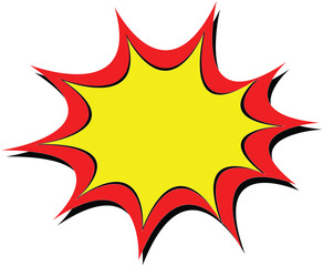 Arrow drawn on black background, top view. Vector illustration